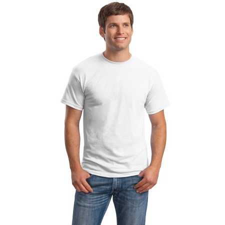  Hanes - ComfortBlend EcoSmart 50/50 Cotton/Poly T-Shirt.  5170