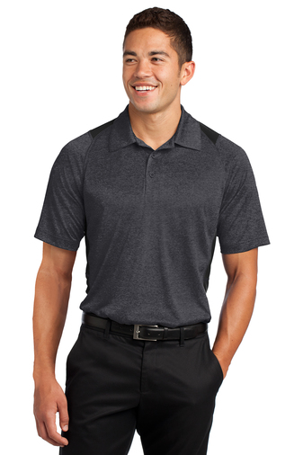 Sport-Tek &#174;  Heather Colorblock Contender &#153;  Polo. ST665