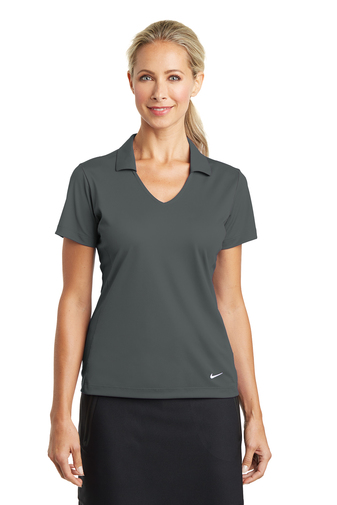 Nike Golf Ladies Dri-FIT Vertical Mesh Polo. 637165