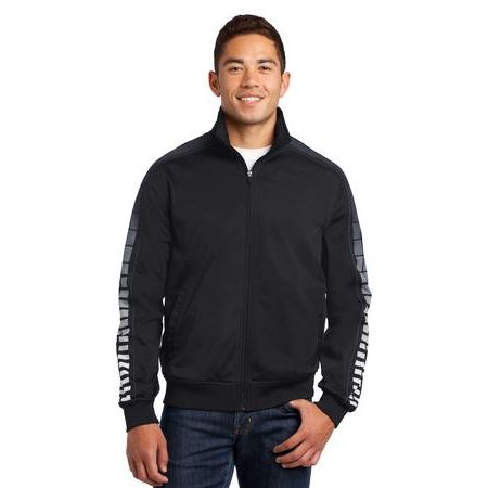 Sport-Tek ® Dot Sublimation Tricot Track Jacket. JST93