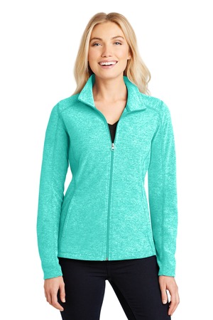 Port Authority &#174;  Ladies Heather Microfleece Full-Zip Jacket. L235