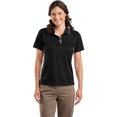 Sport-Tek - Ladies Dri-Mesh Polo with Tipped Collar and Piping.  L467