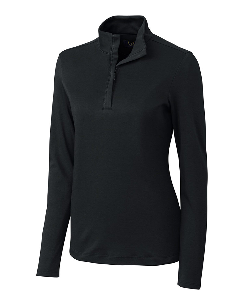 Cutter & Buck LS Belfair Pima Half zip - LCK02587