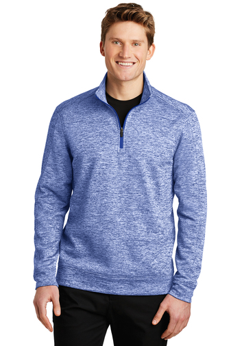 06 - Sport-Tek &#174;  PosiCharge &#174;  Electric Heather Fleece 1/4-Zip Pullover. ST226