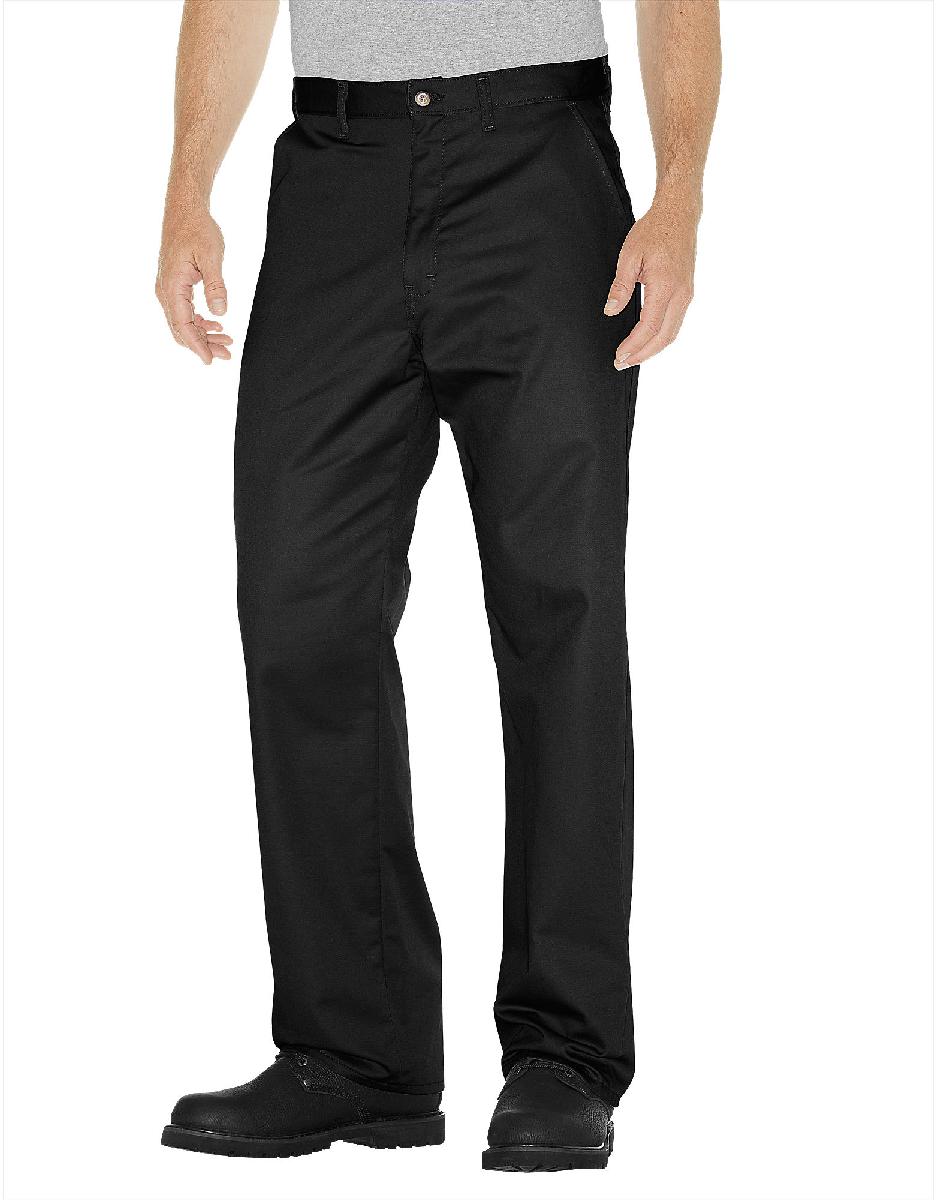 DICKIES RELAXED FIT STRAIGHT LEG FLAT FRONT PANT. 34" Inseam. WP314.