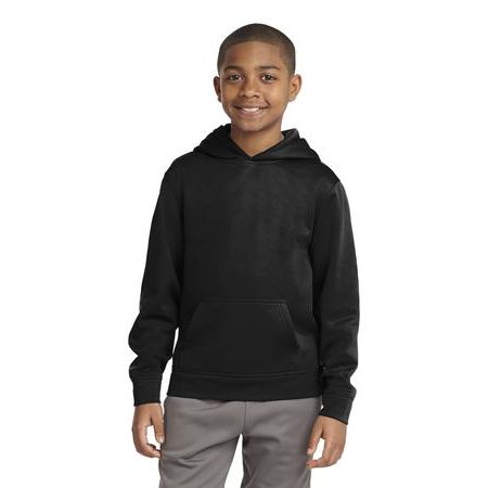 Sport-Tek &#174;  Youth Sport-Wick &#174;  Fleece Hooded Pullover. YST244