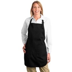 Port Authority - Full Length Apron with Pockets.  A500