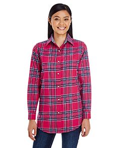 Backpacker Ladies' Yarn-Dyed Flannel Shirt