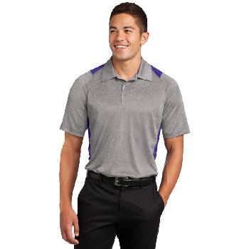 Sport-Tek &#174;  Heather Colorblock Contender &#153;  Polo. ST665