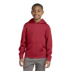 Sport-Tek &#174;  Youth Sport-Wick &#174;  Fleece Hooded Pullover. YST244