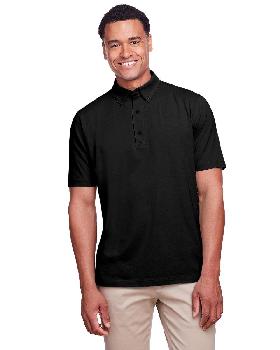 UltraClub Men's Lakeshore Stretch Cotton Performance Polo. UC105